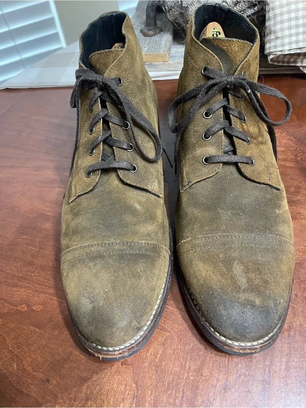 Thursday Boot Co Cadet Cap Toe Lace Up Boots Moccad